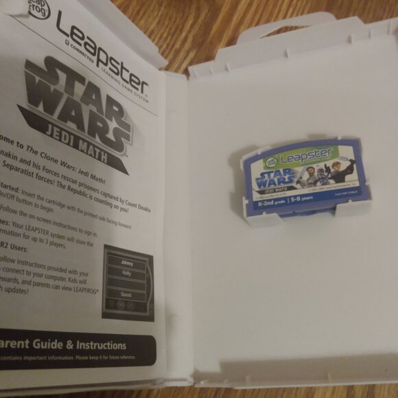 Leapster Star Wars Jedi math game cartridge - Picture 5 of 5